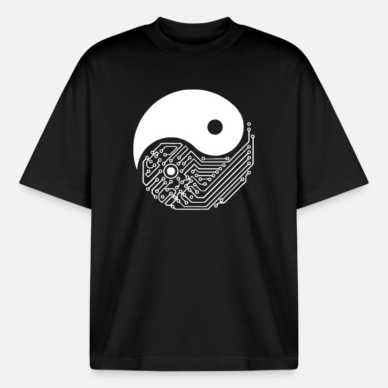 Machine Learning Deep Learning und KI-ML-Ingenieur - Boxy Heavyweight Unisex Organic T-Shirt von Stanley/Stella - Schwarz