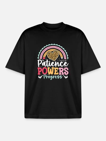 Geschenke für ESE-Lehrer - Boxy Heavyweight Unisex Organic T-Shirt von Stanley/Stella - Schwarz
