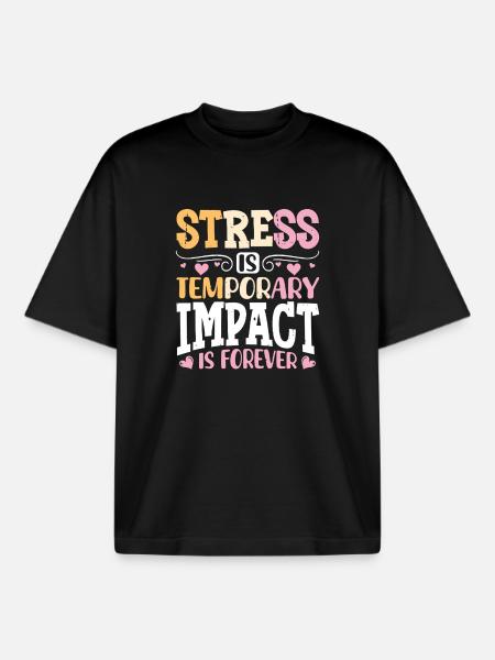 Geschenke für ESE-Lehrer - Boxy Heavyweight Unisex Organic T-Shirt von Stanley/Stella - Schwarz