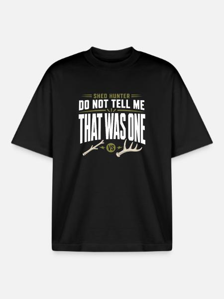 Scale-hunting-scale-hunter-antler-hunting-whitetail - Boxy Heavyweight Unisex Organic T-Shirt by Stanley/Stella - black