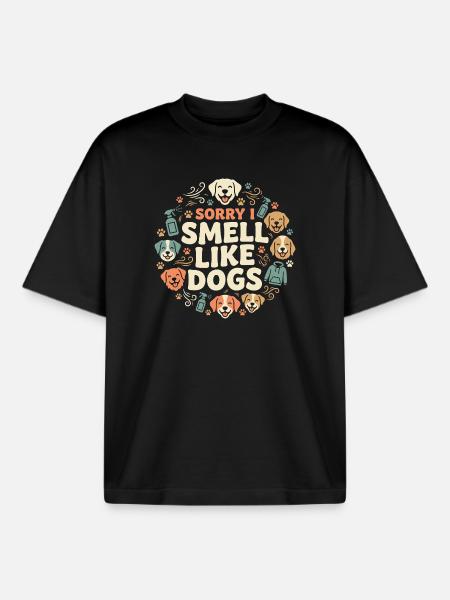 Zwingertechniker, Zwingerassistent, Tierpflege - Boxy Heavyweight Unisex Organic T-Shirt von Stanley/Stella - Schwarz