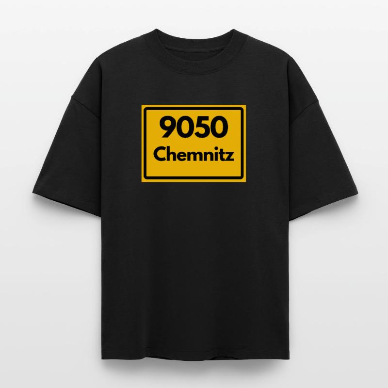 9050 ZIP CODE SAXONY CHEMNITZ OLD ZIP CODE FEDERAL STATE Boxy Heavyweight Unisex Organic T-Shirt by Stanley/Stella