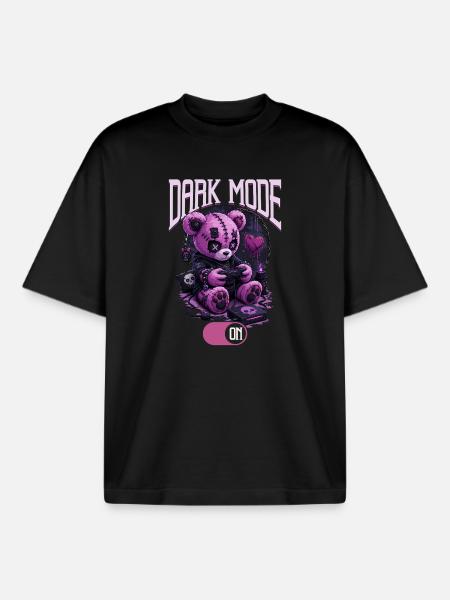 Pastel Goth Soft Goth Gaming Gamer - Boxy Heavyweight Unisex Organic T-Shirt by Stanley/Stella - black