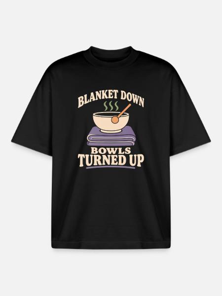 Klangbad Klangheilung Singing Bowl Gift - Boxy Heavyweight Unisex Organic T-Shirt by Stanley/Stella - black