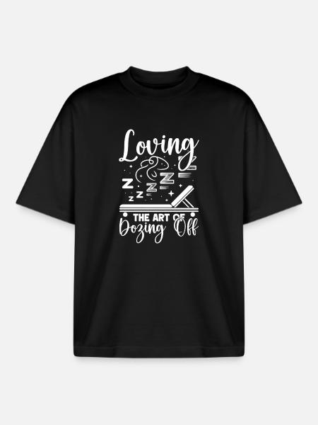 Anesthesiologist Art Of Dozing Anesthesia - Boxy Heavyweight Unisex Organic T-Shirt by Stanley/Stella - black