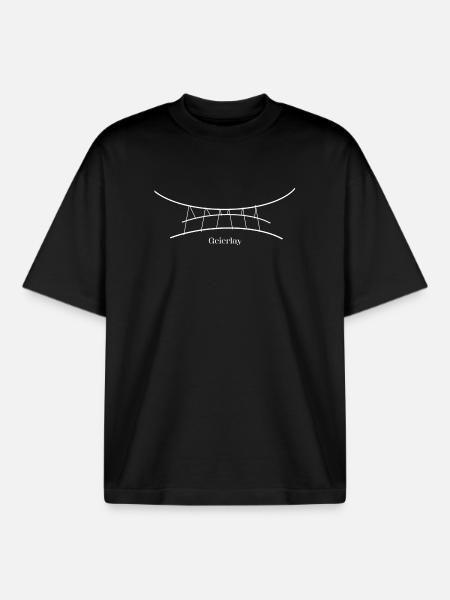 Geierlay - Boxy Heavyweight Unisex Organic T-Shirt by Stanley/Stella - black