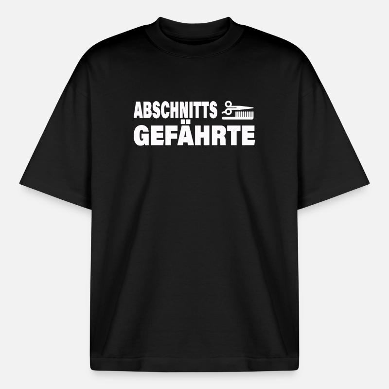 SECTION COMPAGNON - T-shirt unisexe épais coupe boxy Stanley/Stella - noir