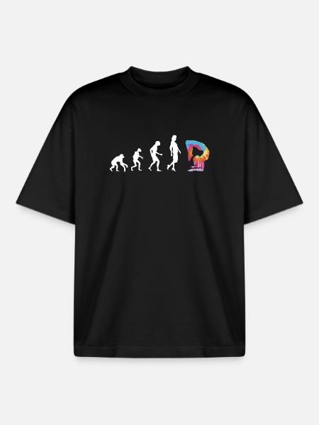 Quote for a contortionist - Boxy Heavyweight Unisex Organic T-Shirt by Stanley/Stella - black