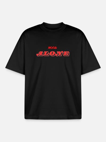 seul - T-shirt unisexe boxy épais biologique Stanley/Stella - noir