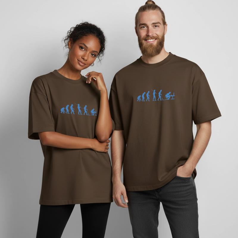 Programmierer Evolution Informatiker Entwickler Boxy Heavyweight Unisex Organic T-Shirt von Stanley/Stella