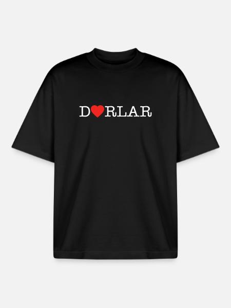 Dorlar - T-shirt unisexe boxy épais biologique Stanley/Stella - noir