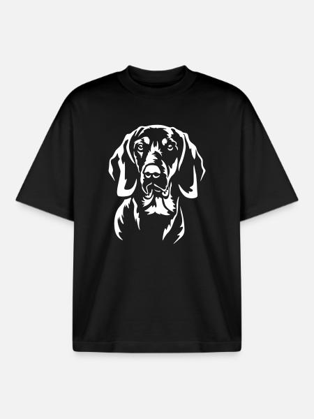 Gonczy Polski Head "Black Edition" - Boxy Heavyweight Unisex Organic T-Shirt by Stanley/Stella - black