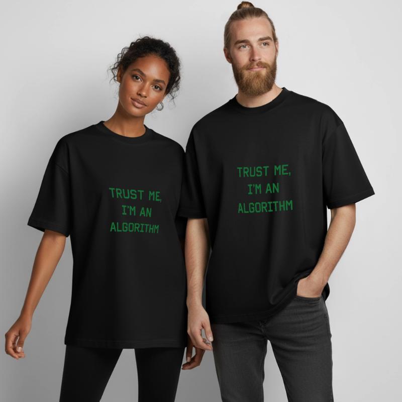 Trust me, I’m an Algorithm – Nerd & Programmierer  Boxy Heavyweight Unisex Organic T-Shirt von Stanley/Stella