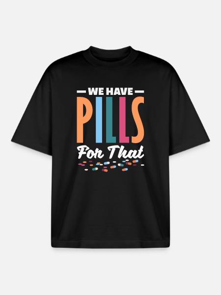 Pharmacist Pharmaceutical Technical - Boxy Heavyweight Unisex Organic T-Shirt by Stanley/Stella - black