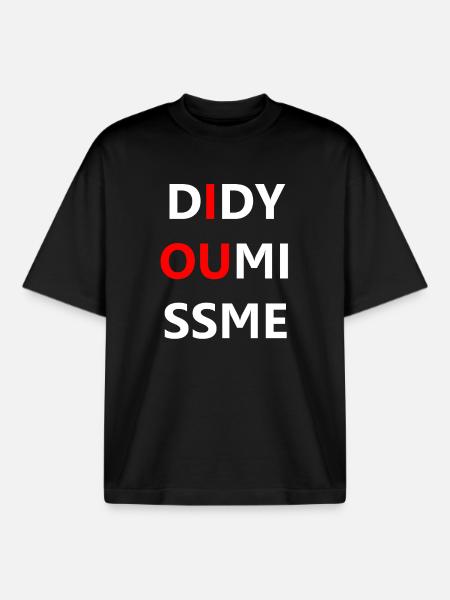 Holmes Q_05 - Boxy Heavyweight Unisex Organic T-Shirt von Stanley/Stella - Schwarz