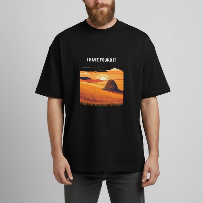Needle in a haystack Boxy Heavyweight Unisex Organic T-Shirt by Stanley/Stella