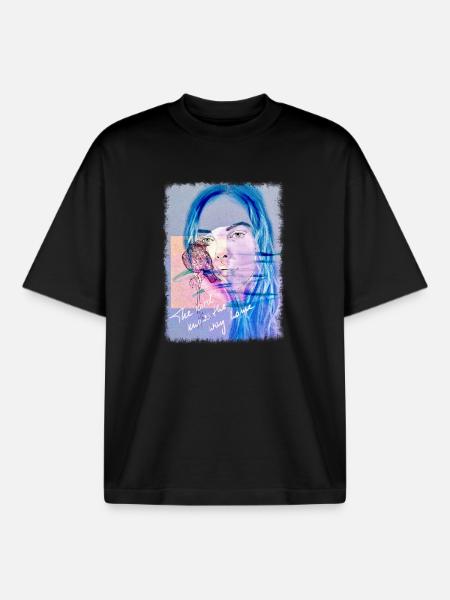 Soul Bird - Boxy Heavyweight Unisex Organic T-Shirt by Stanley/Stella - black