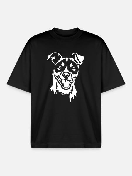 Bodeguero Andaluz Head "Black Edition" - Boxy Heavyweight Unisex Organic T-Shirt by Stanley/Stella - black