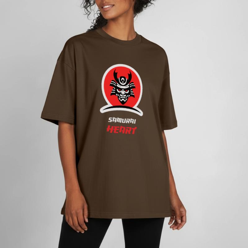 Samurai Workout Heavyweight Boxy Unisex T-Shirt by Stanley/Stella