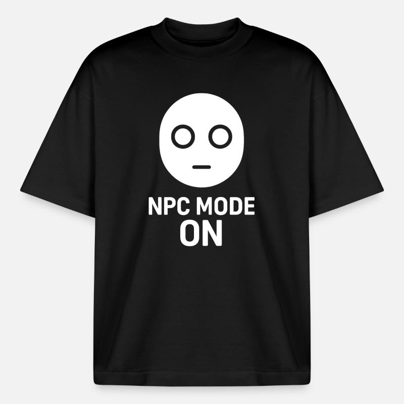 Mode PNJ activé - T-shirt unisexe épais coupe boxy Stanley/Stella - noir