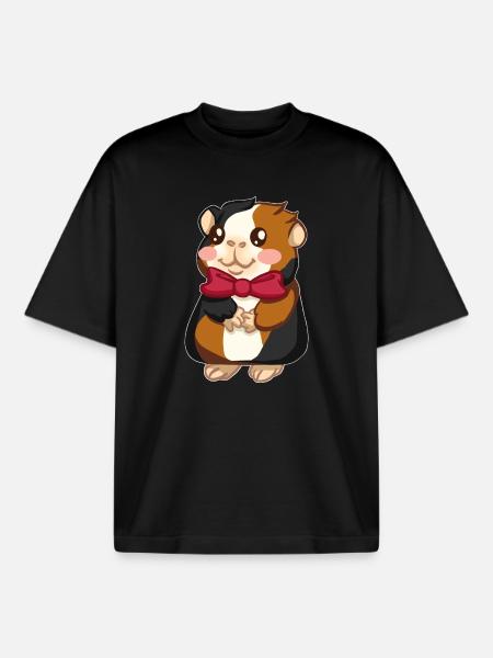Cobaye - T-shirt unisexe boxy épais biologique Stanley/Stella - noir