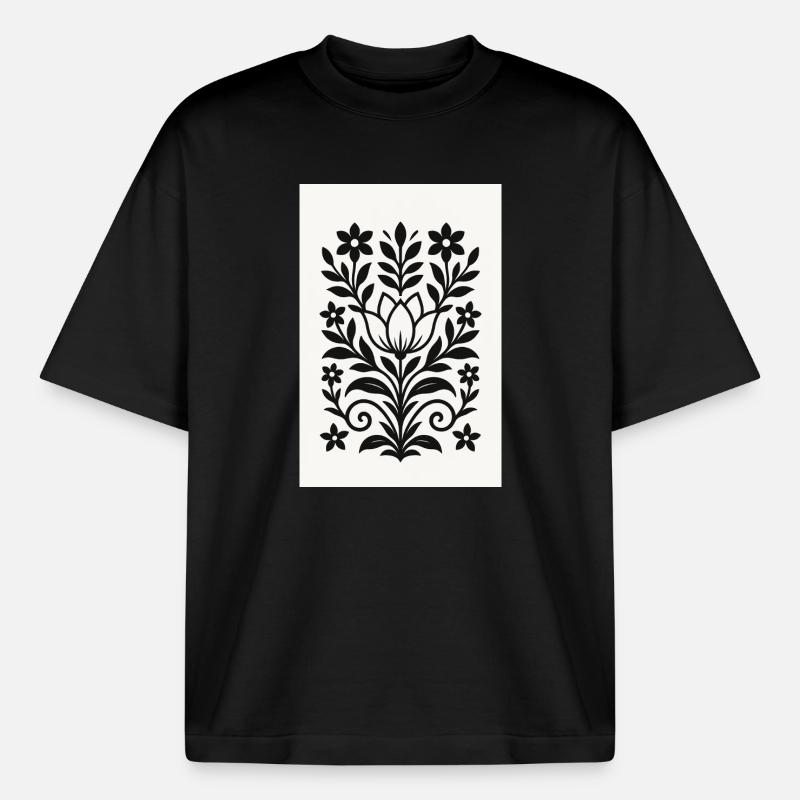 RayPay Eclipse - Boxy Heavyweight Unisex Organic T-Shirt von Stanley/Stella - Schwarz