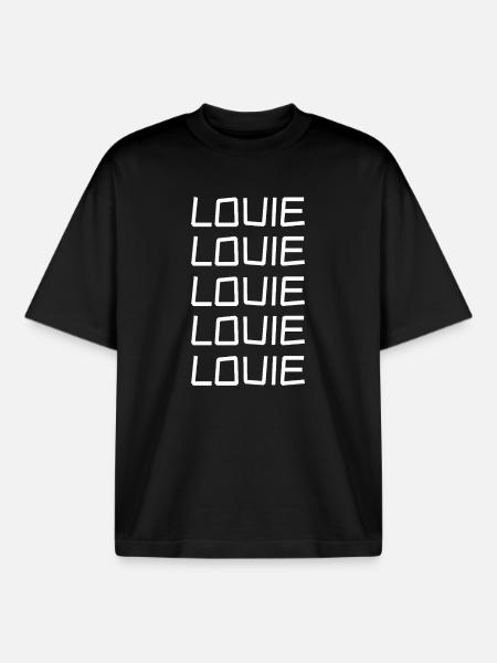 Bachelor Party Louie - Boxy Heavyweight Unisex Organic T-Shirt by Stanley/Stella - black