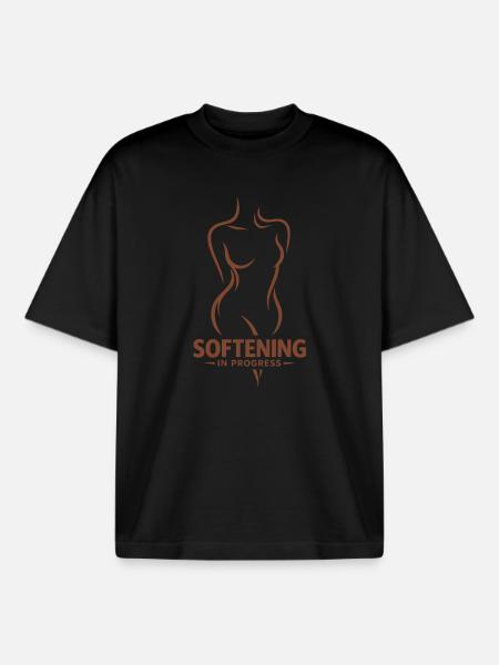Somatic Healing Somatic Therapy - Boxy Heavyweight Unisex Organic T-Shirt by Stanley/Stella - black