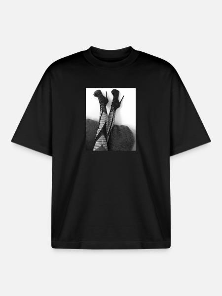 7E6FB826 AD47 4463 A545 90E6508F6BF1 - Boxy Heavyweight Unisex Organic T-Shirt by Stanley/Stella - black