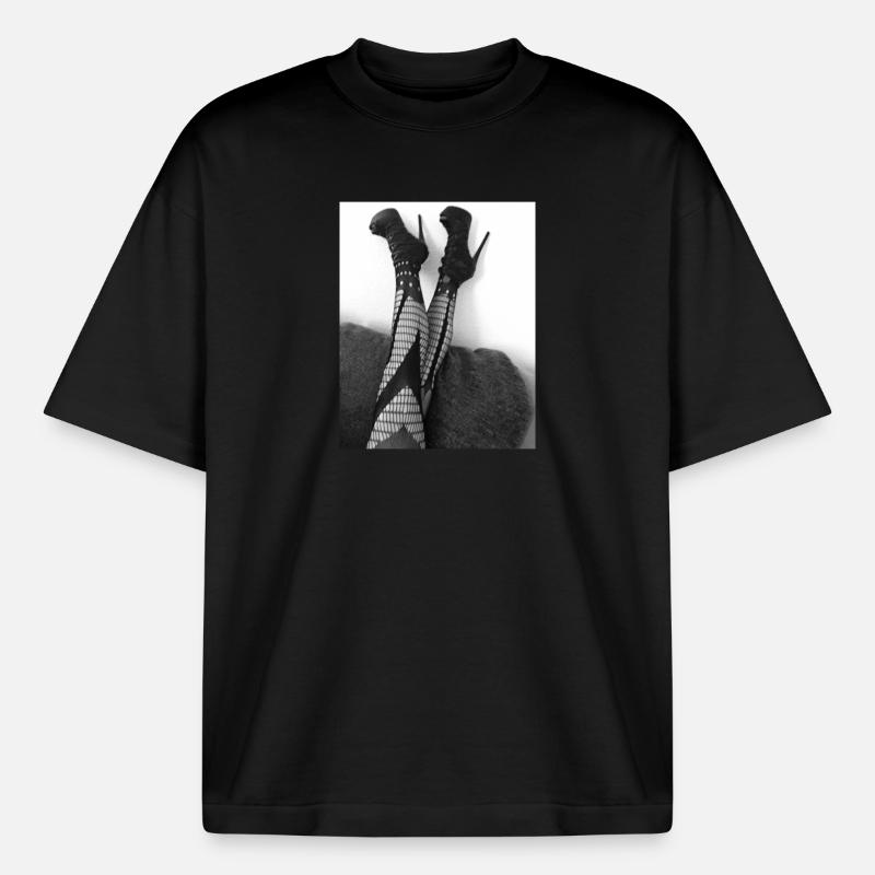 7E6FB826 AD47 4463 A545 90E6508F6BF1 - T-shirt unisexe boxy épais biologique Stanley/Stella - noir