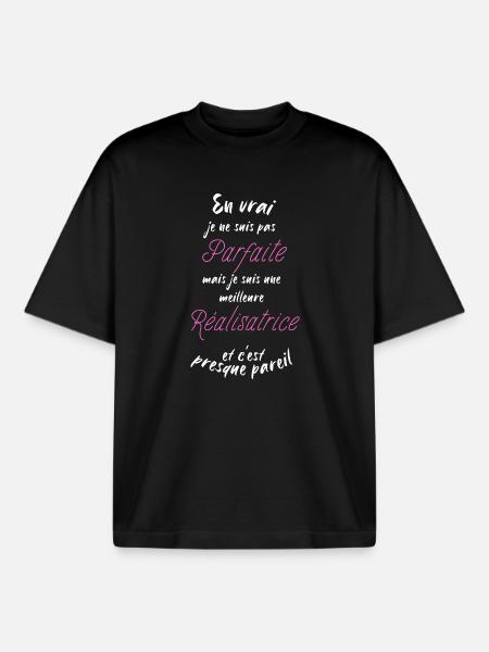 Ich bin der beste Regisseur - Boxy Heavyweight Unisex Organic T-Shirt von Stanley/Stella - Schwarz