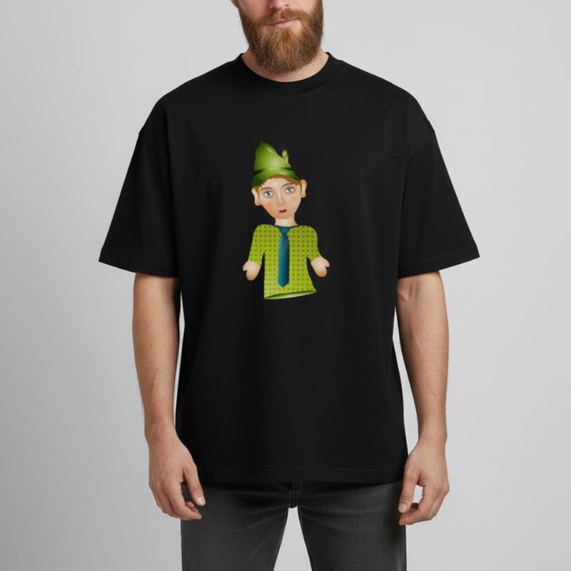 Der Seppel oder auch Seppl als Puppen Figur Boxy Heavyweight Unisex Organic T-Shirt von Stanley/Stella