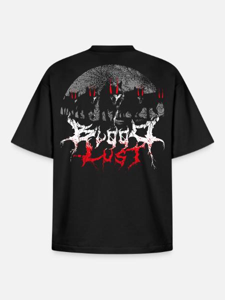 Bloodlust Wolf Pack - Boxy Heavyweight Unisex Organic T-Shirt by Stanley/Stella - black
