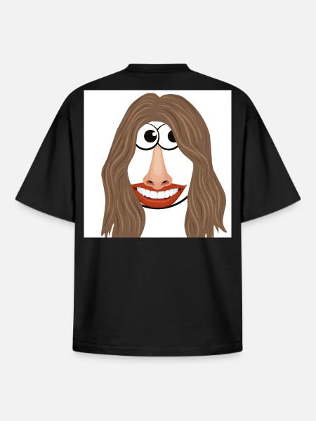 Femme cool - T-shirt unisexe boxy épais biologique Stanley/Stella - noir