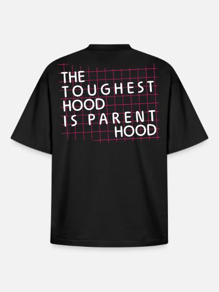 Parenthood – Die härteste Hood - Boxy Heavyweight Unisex Organic T-Shirt von Stanley/Stella - Schwarz