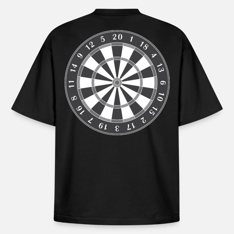 cible - T-shirt unisexe épais coupe boxy Stanley/Stella - noir