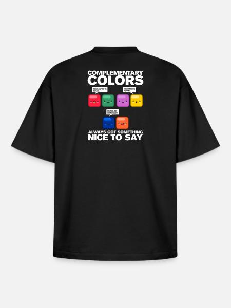 Kunstner kunstner kunstner gave - Stanley/Stella unisex boxy heavyweight T-shirt økologisk - sort