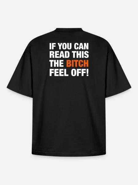 Motorcyclist Passenger - Boxy Heavyweight Unisex Organic T-Shirt by Stanley/Stella - black
