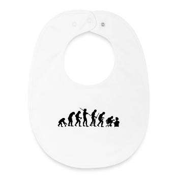 Evolution - Baby Organic Lätzchen - Weiß - Vorne
