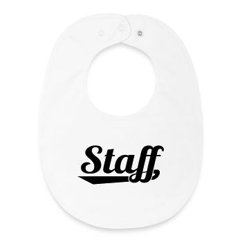 2541614 127337063 STAFF - Baby Organic Lätzchen - Weiß - Vorne