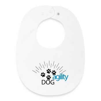 agility - Baby Organic Lätzchen - Weiß - Vorne