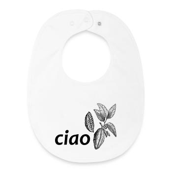 ciao kakao - Baby Organic Lätzchen - Weiß - Vorne