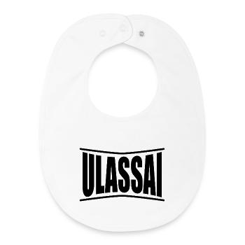 T-Shirt Ulassai T-Shirt Sardinien Geschenkidee - Baby Organic Lätzchen - Weiß - Vorne