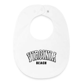 virginia shirt - Baby Organic Lätzchen - Weiß - Vorne