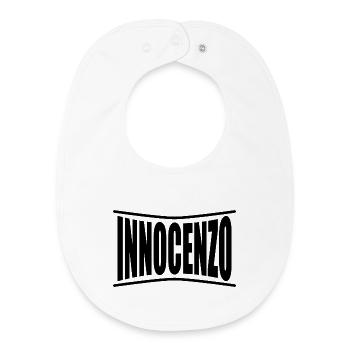 Innocenzo T-Shirt T-Shirt Geschenkidee - Baby Organic Lätzchen - Weiß - Vorne