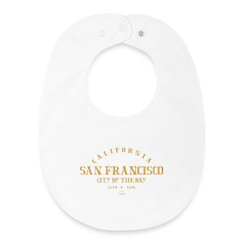 San Francisco - Baby Organic Bib - white - Front
