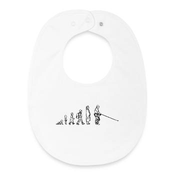 Fischer Evolution - Baby Organic Bib - white - Front