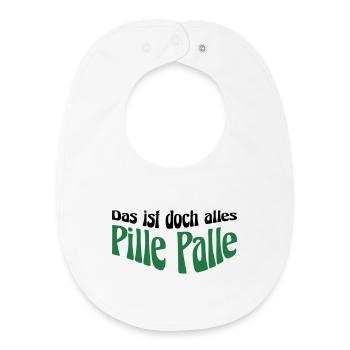 Pille Palle - Baby Organic Lätzchen - Weiß - Vorne