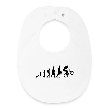 Entwicklung des BMX - Baby Organic Lätzchen - Weiß - Vorne