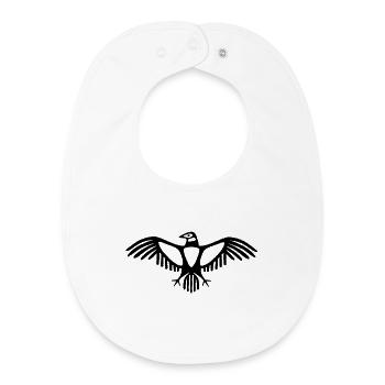 Condor Emblem - Baby Organic Bib - white - Front